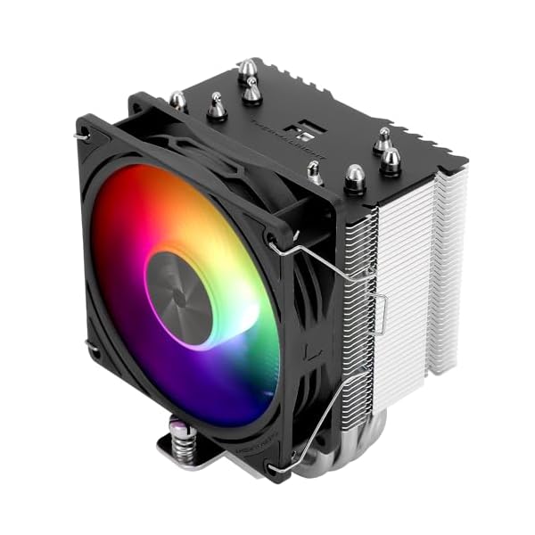 Thermalright Assassin X 90 SE ARGB CPU-Luftkühler,4 Heatpipes,TL-P9-S PWM ARGB Lüfter, Computer-Kühlkörper Kühler CPU, AGHP 4.0 Technologie,für AMD AM4 AM5/Intel LGA 1150/1151/1200/1700 (AX90 SE ARGB)
