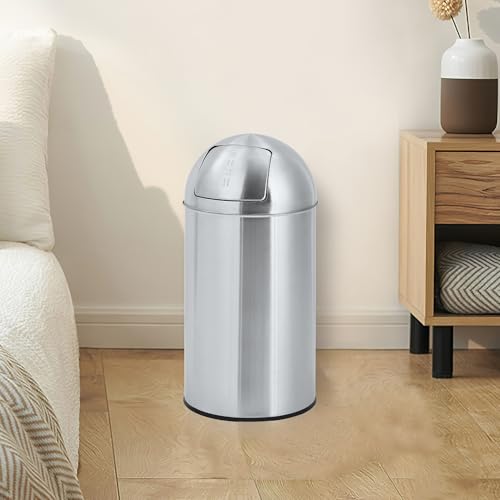Caneca de Basura de Acero Inoxidable 50L miniatura 3