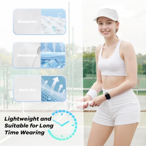 Image of Sukeen Lightweight Running Hat for Women Sports Baseball Cap Unstructured | Quick Dry, Adjustable, Breathable, Comfortable, Absorb Sweat, UPF50+, Packable for Hiking, Tennis, Golf, Workout, Gym, Outing