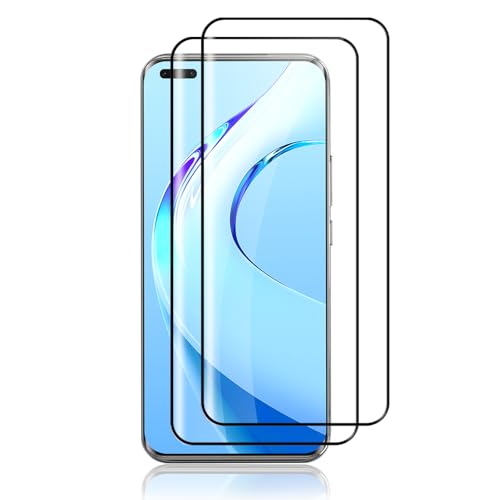 Carantee Schutzfolie für Panzerglas für Honor Magic 5 Pro (2 Stück) - Hohe Touch-Empfindlichkeit Anti-Fingerabdruck 9H Härte kratzfest & stoßfest - Displayschutzfolie mit Blasenfreie Installation
