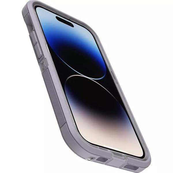 OtterBox iPhone 14 Pro (ONLY) Defender Series XT Case - Lavender Sky (Purple/Clear), screenless, Rugged, Snaps to MagSafe, Lanyard Attachment by OtterBox - Image 4
