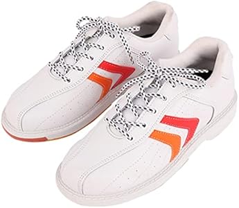 Dames Bowlingschoenen Heren Leren Bowling-Sneakers