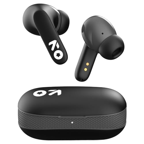 GOBOULT Y1 Ear Buds Wireless with 50Hr Playtime, Clear Calling ENC Mic, Low Latency Made in India, Gaming, 10mm Bass Drivers Earbuds Buds TWS Bluetoot