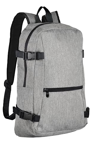 Mochila portátil gris sac à dos ordinateur imperméable avec port de charge USB