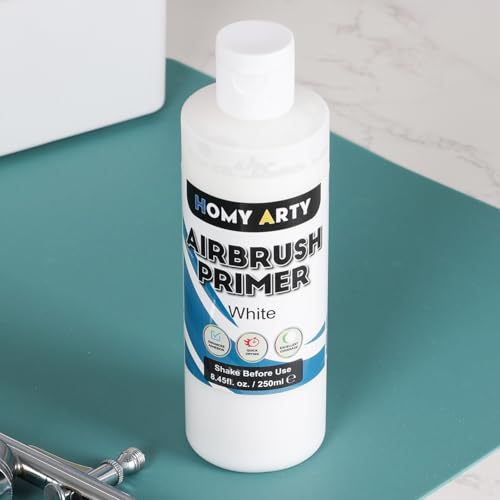HOMY ARTY Airbrush Primer - White, 8.45 fl.oz 250ml Acrylic Primer by HOMY ARTY - Image 6