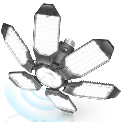 BRAINIAC Motion Sensor Garage Light with 3 Modes