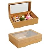 DTFMZOV 10 Pack Bakery Boxes with Window, 11.8x7.87x3.15...