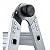 Louisville Ladder L-2098-22 Aluminum Multi-Purpose Ladder, 22'