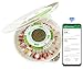 Produktbild DOSECONTROL Smarter Tablettenspender mit Ladegerät und App, Deutsche Ringe, 9x Alarm, Modell 2021, Transparenter Deckel, Benachrichtigungen per Email