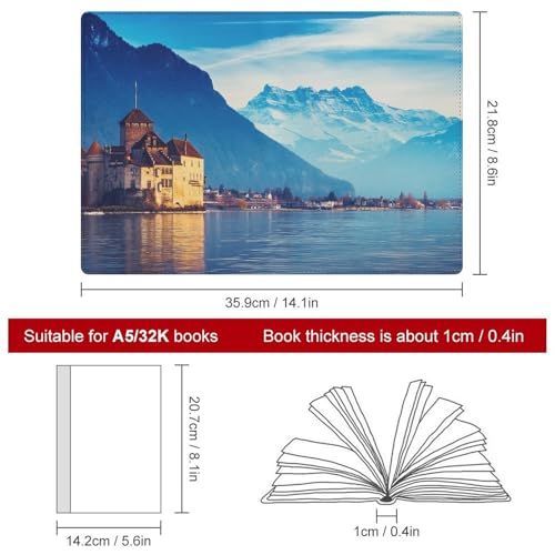 Couverture rechargeable A5 cuir synthétique pour organiser vos notes de bureau - 2