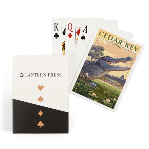 Baraja de cartas Poker Cedar Key Florida 52 cartas