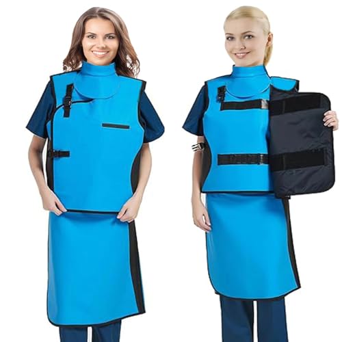Heytaful Upgrade 0.5mmpb Lead Clothes Lead Vest Lead Apron for X-Rays Shield Xray Radiation Lead Clothes with Lead Collar