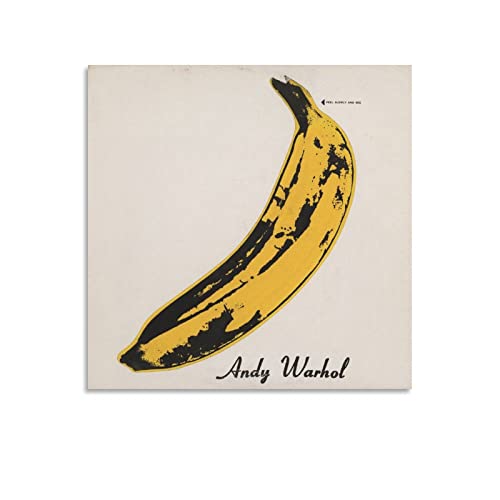 Andy Warhol �A���f�B�E�E�H�[�z�� �s�o�i�i�t �|�X�^�[ �Ǐ��� �L�����o�X ��� �|�X�^�[ �o�X���[�� �Q������ �G�� ���ʉ� �E�H�[���A�[�g �f���炵���M�t�g12x12inch(30x30cm)