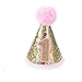 Produktbild TOYMYTOY Baby 1. Geburtstag Partyhüte Geburtstagshüte mit Stirnband für Baby Mädchen Party (Rosa)