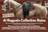Al Ragusin Collection Horse Reins – Premium Leather Training Reins with Bungee for Humane Riding, Durable Equestrian Tack for Western & English Horses (Large)