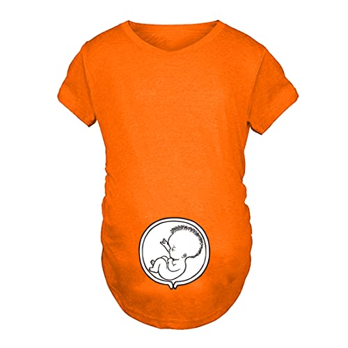 JOYU Camisetas de maternidad para mujer,...