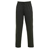 Parsa Fashions Mens Open Hem Jog Pants/Jogging Bottoms Men Fleece Casual Plus Sizes Trousers Small to XXXXXL (3XL, Charcoal)