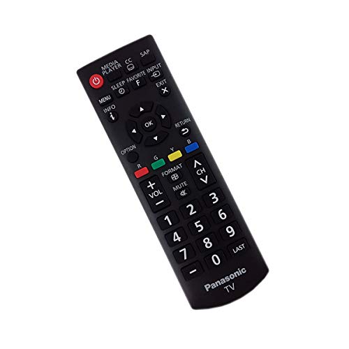 New Factory Original Panasonic N2Qayb000820 Viera Tv Remote Control/Compatible Edition For Many Panasonic Remote Controls #TOP1