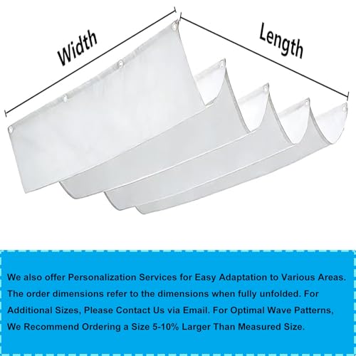 Voile d'ombrage gris anti pluie, bâche rétractable pour bloquer le soleil de terrasse - 3