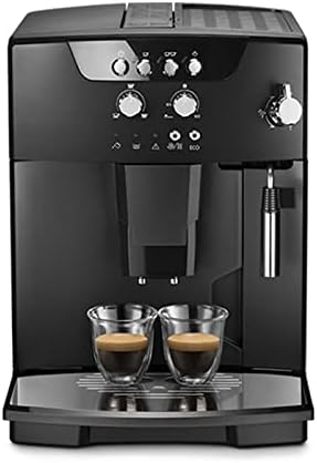 Coffee Machine, Automatic Cappuccino Espresso -In Milk Frother pressure Maker Household Commercial coffee machine BY PPLL (Color : BLACK, Plug Type : US)
