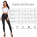 FITTOO PU Leggings Cuero Imitación Pantalón Elásticos Cintura Alta Push Up para...