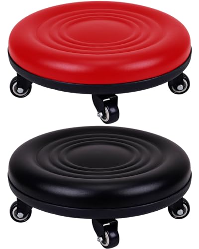 Vapaa taide Banqueta de rodinhas com 5 rodas moderna banqueta baixa para escritório doméstico mascul