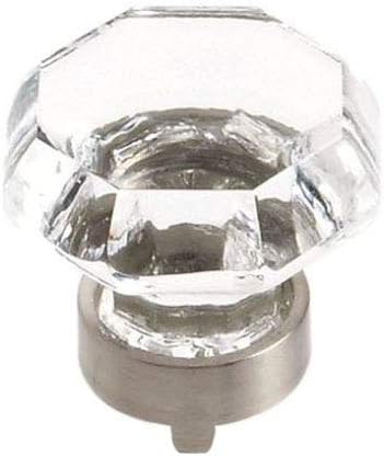 BP55268CG10 Traditional Classics 1-5/16 in. (33mm) Crystal Knob, Satin Nickel - Pack of Ten