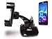 Produktbild K-S-Trade Für Asus ZenFone 2 Deluxe kompakte Halterung Windschutzscheibe/Armaturenbrett schwarz Autohalterung KFZ Halter Scheiben-Halterung Armaturenbrett-Halter für Asus ZenFone 2 Deluxe