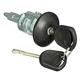 Material: metal Vernacular 2pcs Coche Conductor Lado Frente Izquierda y Derecha Cerradura de Puerta de Bloqueo 2 Llaves Caber for Ford Transit Ford Transit Mk6 00-06 Piezas de Repuesto automático