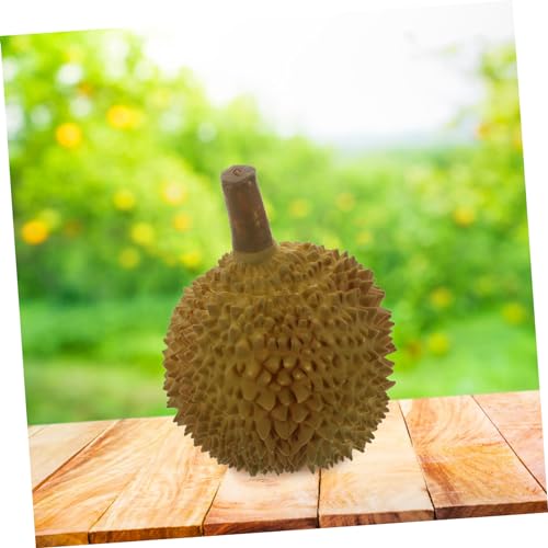 GOOHOCHY Simulation Durian Lifelike Durian Model Shop Window Decoration Fake Durian Fruit Simulation Fruit Model Artificial Durian Prop Decorative Model for Home Cabinet Fruit Decor
