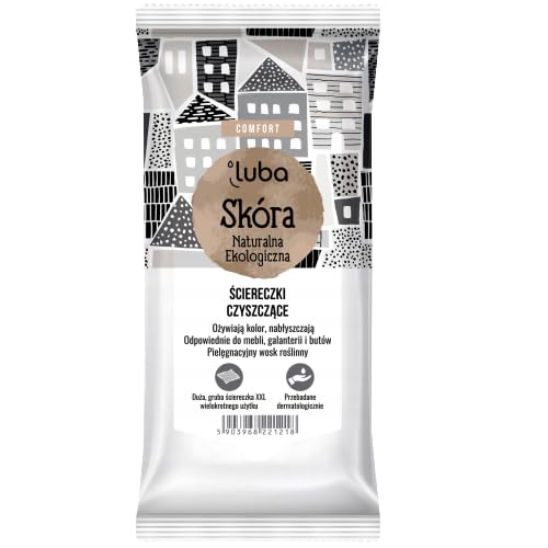 Luba Luba Comfort Cleaning Wipes for Leather - Lemon