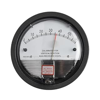Auratrove Differenzdruckmessgerät, analoges Manometer 0–500 Pa