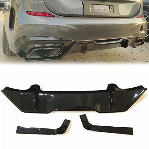 Diffuseur F44 BMW Réparation Jupe Arrière Spoiler Noir Brillant Anti-Choc