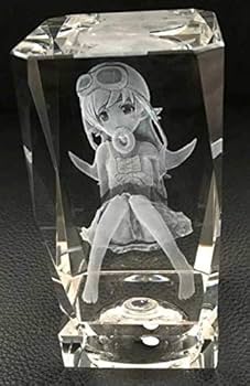 3Dクリスタルオブジェクト 戦場ヶ原ひたぎ 忍野忍 3Dクリスタルオブジェクト 戦場ヶ原ひたぎ 忍野忍