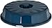Dinex DX9400B50 Plastic Tropez High Temperature Reusable Entree Dome, 9-1/2" Diameter x 2-1/4" Height, Midnight Blue, 9.5" Length, 9.5" Width, 6" Height, Dark Blue (Pack of12)