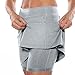 Womens Skort Biker Mini Workout Workout Active Daily Wear Holiday Weekend Ladies Skirt With Shorts Underneath Lightweight Active Cute Lightweight Fashion Holiday Weekend Womens Running Going Out Dress