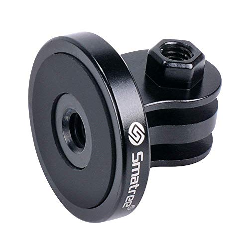 Smatree 4-In-1 Aluminum Thumbscrew Accessories Tripod Mount Adapter Compatible For Gopro Max/Hero 11/10/9/8/7/6/5/4/3+/3/2/1,Gopro Hero 2018 /For Dji Osmo Action Camera #TOP6