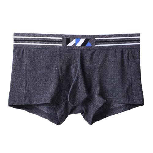 Ropa interior para hombre en forma de T, doble corte abierto, ropa interior de malla a juego con cintura baja, gris, XXL