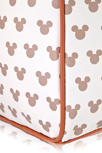 Disney Mickey Mouse Mouse Travel Bag, Duffle Bag, Overnight Bag, Weekender Bag | Mini 16 Inch Leather Classic Premium Travel Duffle Bag for Women, Men, Adults4