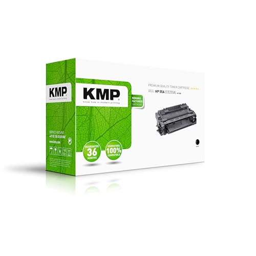 Cartouche HP 55A CE255A compatible KMP pour imprimer tous vos rapports d'entreprise sans panne