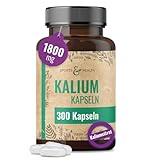 CDF Sports & Health Solutions - Kalium Hochdosiert - Kalium Kapseln – 300 Kapseln