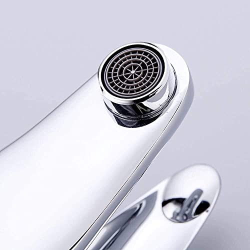 Robinet mitigeur en laiton chromé chic pour double trou