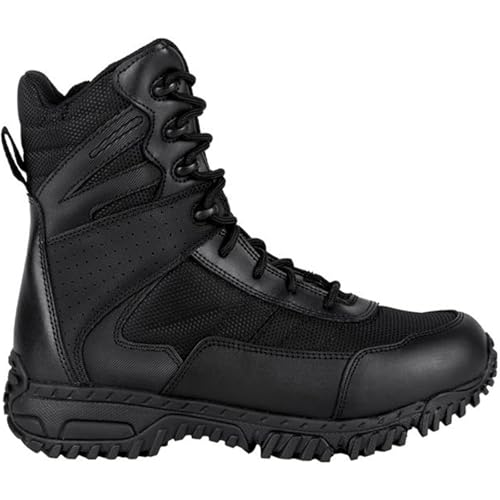 Image of Altama Unisex Vengeance SR 8 inch Side-Zip Lightweight Leather Boots | Full Grain, Textile Lining & Gusseted Tongue