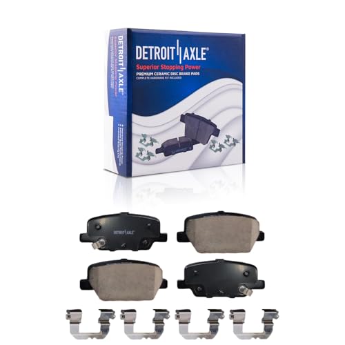 Image of Detroit Axle - Rear Brake Kit for 2019-2020 Hyundai Santa Fe Replacement