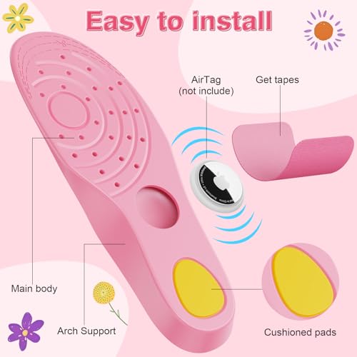 Plantillas compatibles con AirTag para niños y adultos miniatura 2