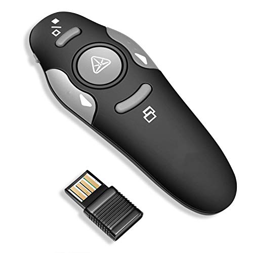 6 mejores punteros láser 24 USB restar LP0005 inalámbrica de 2,4 GHz RF PowerPoint PPT del laser...