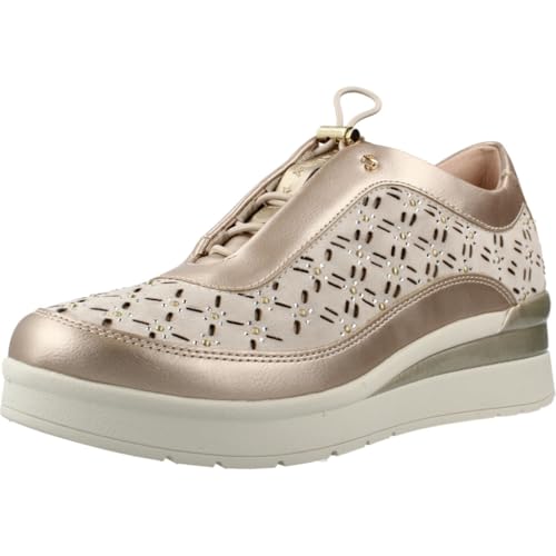 Stonefly Zapatilla Deportiva Cream 38 Nubuck Beig Talla Numeric_38