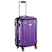 Goplus Carry On Luggage 20-inch ABS Expandable Hardside Travel Bag Trolley Suitcase GLOBALWAY (Purple)