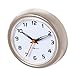 Produktbild iDesign 43585EU Forma Uhr mit Saugnapf, 3,3 x 10,16 x 12,7 cm, satiniert, plastik