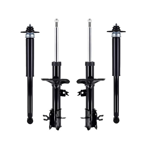 PM Auto Set of 4 Front Strut-Rear Complete Shock Absorber Kit Replacement For 2004-2011 Chevrolet Aveo